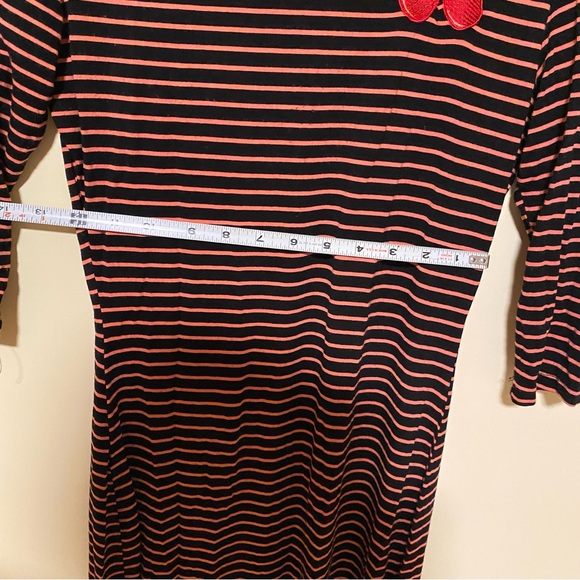 ModCloth Sugarhill Boutique Striped Cherry Embroidery Bodycon Dress - Picture 6 of 6